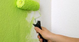 Окрашивание стен интерьерной краской