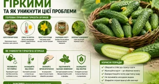 Що робить огірки гіркими